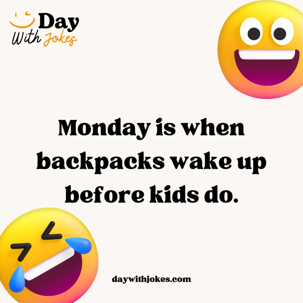 Monday Jokes for Kids