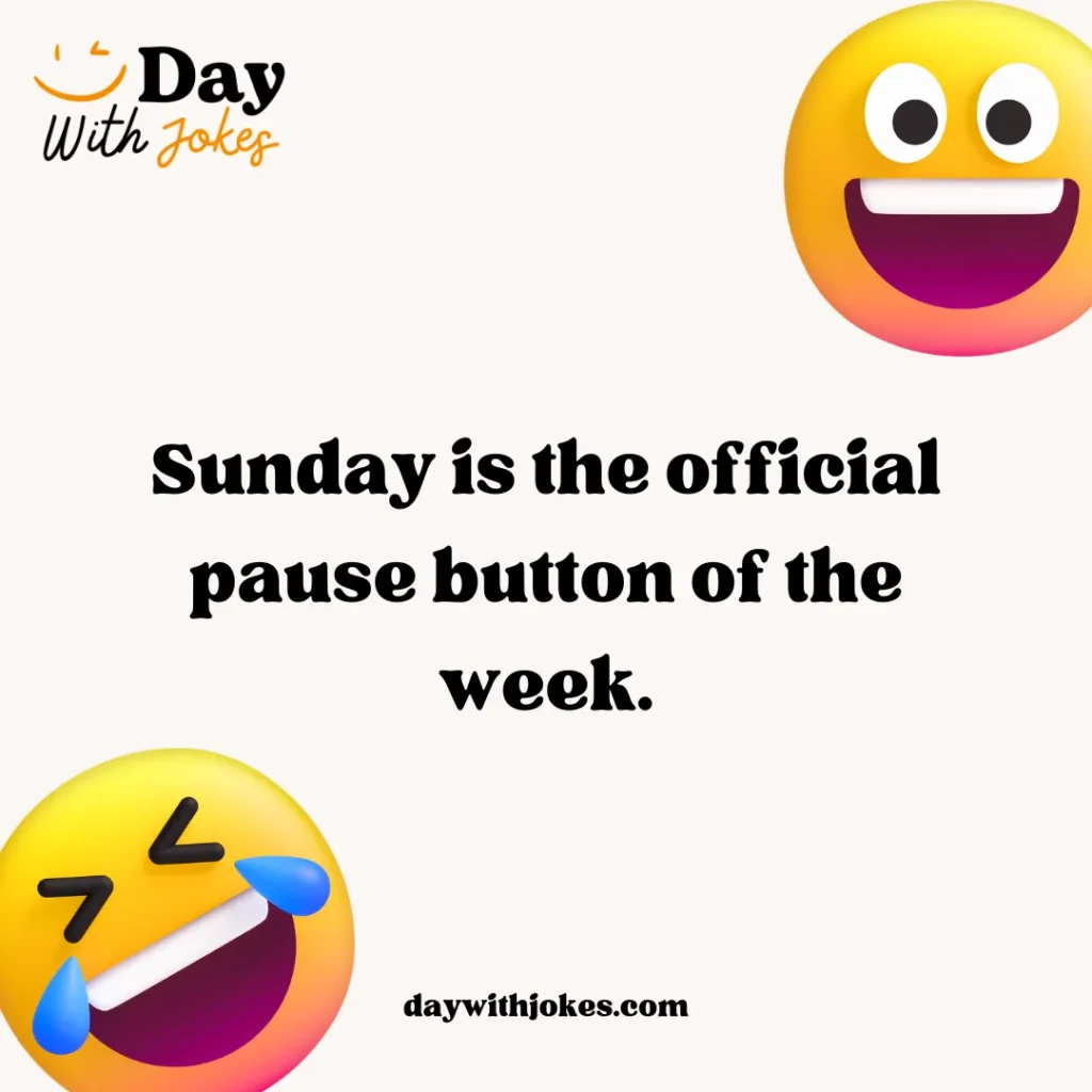 Funny Sunday Jokes One Liners