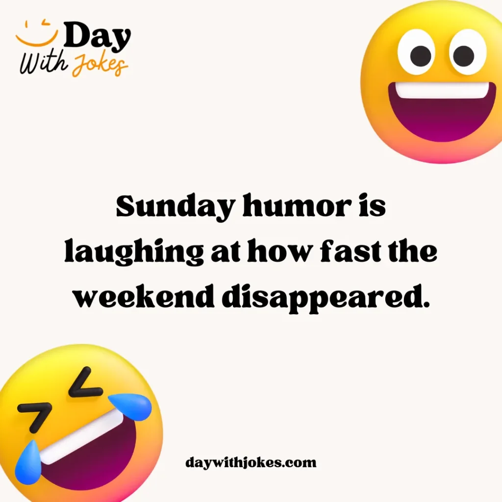 Sunday Humor Jokes