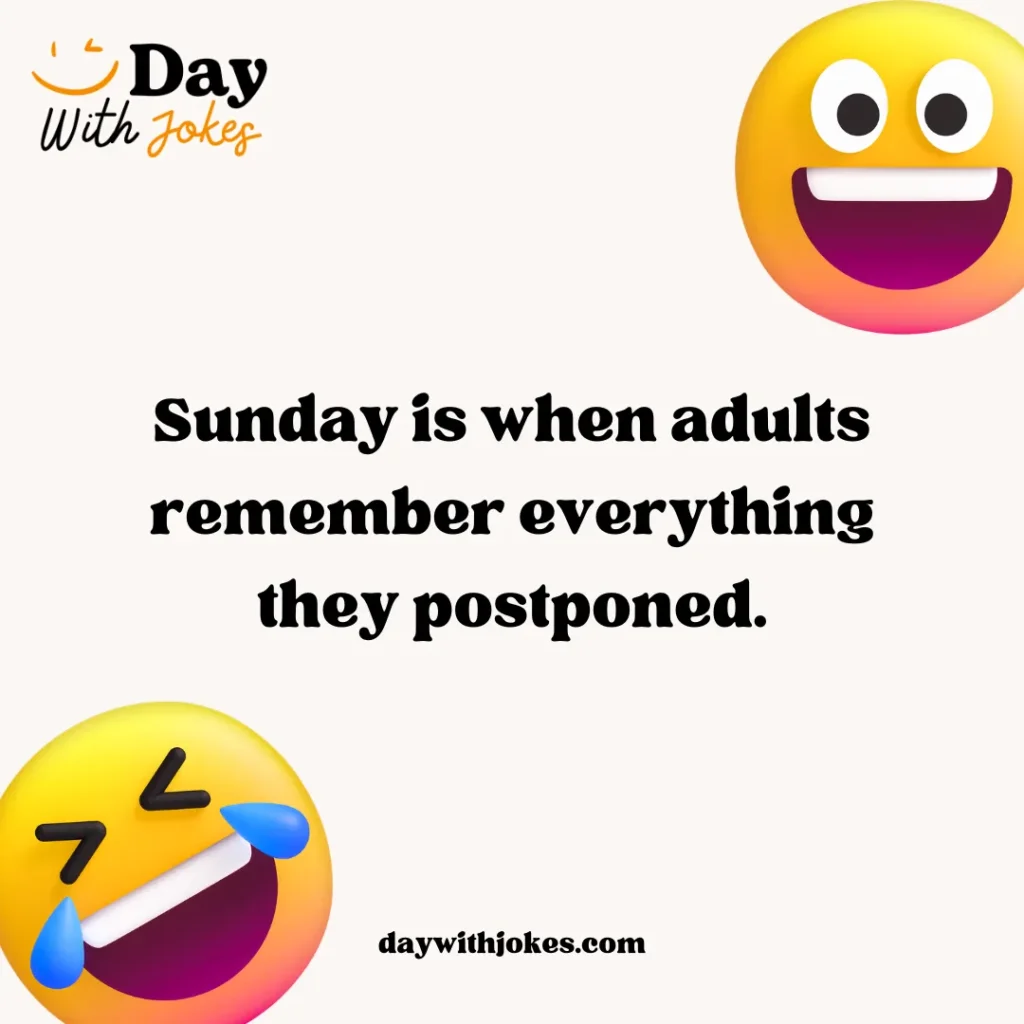 Sunday Jokes for Adults