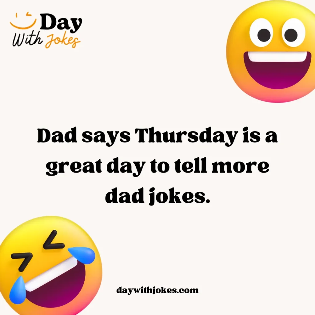 dad jokes for thursday