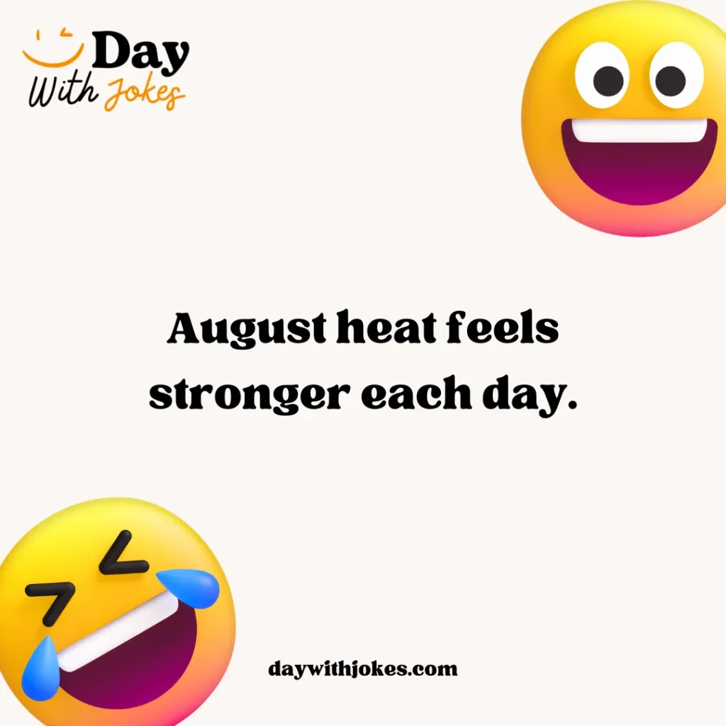 August Jokes for Seniors