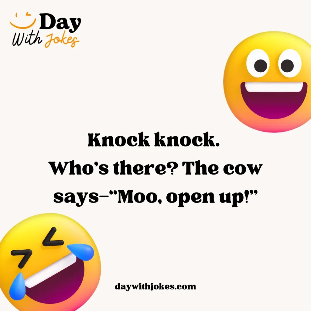 Cow Knock Knock Jokes