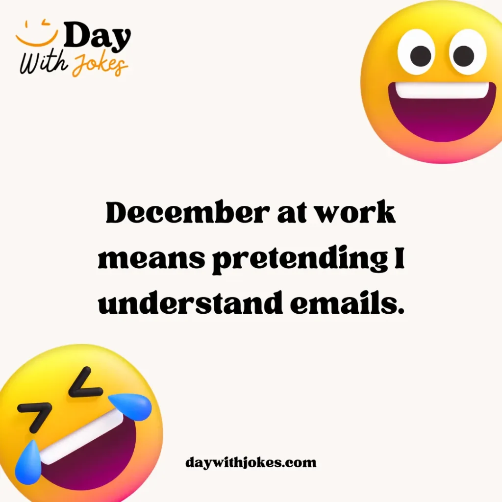 December Jokes for Work