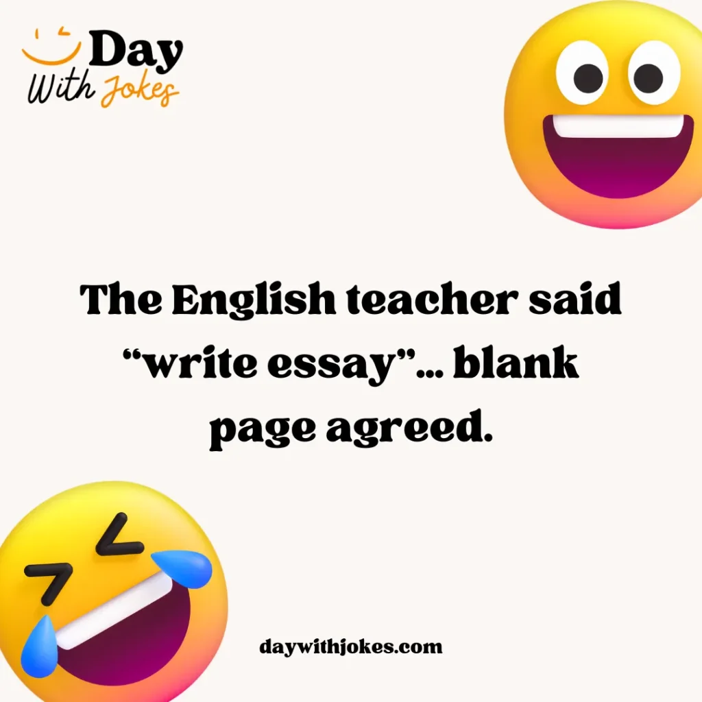 English Teacher Jokes