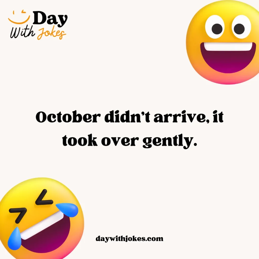 Funny October Jokes