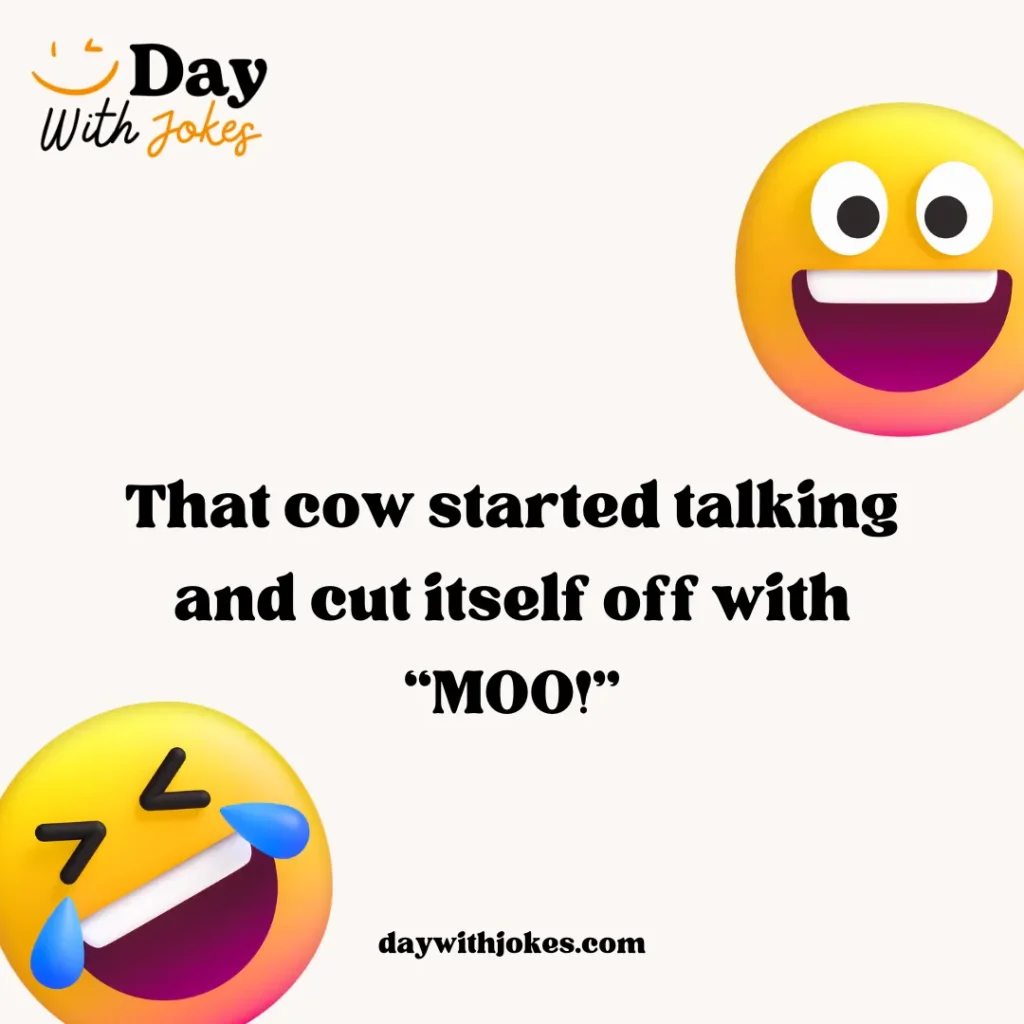 Interrupting Cow Joke