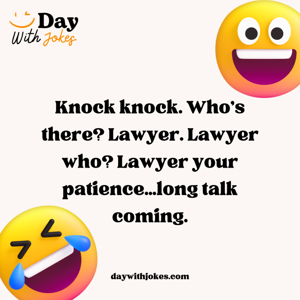Knock Knock Lawyer Jokes
