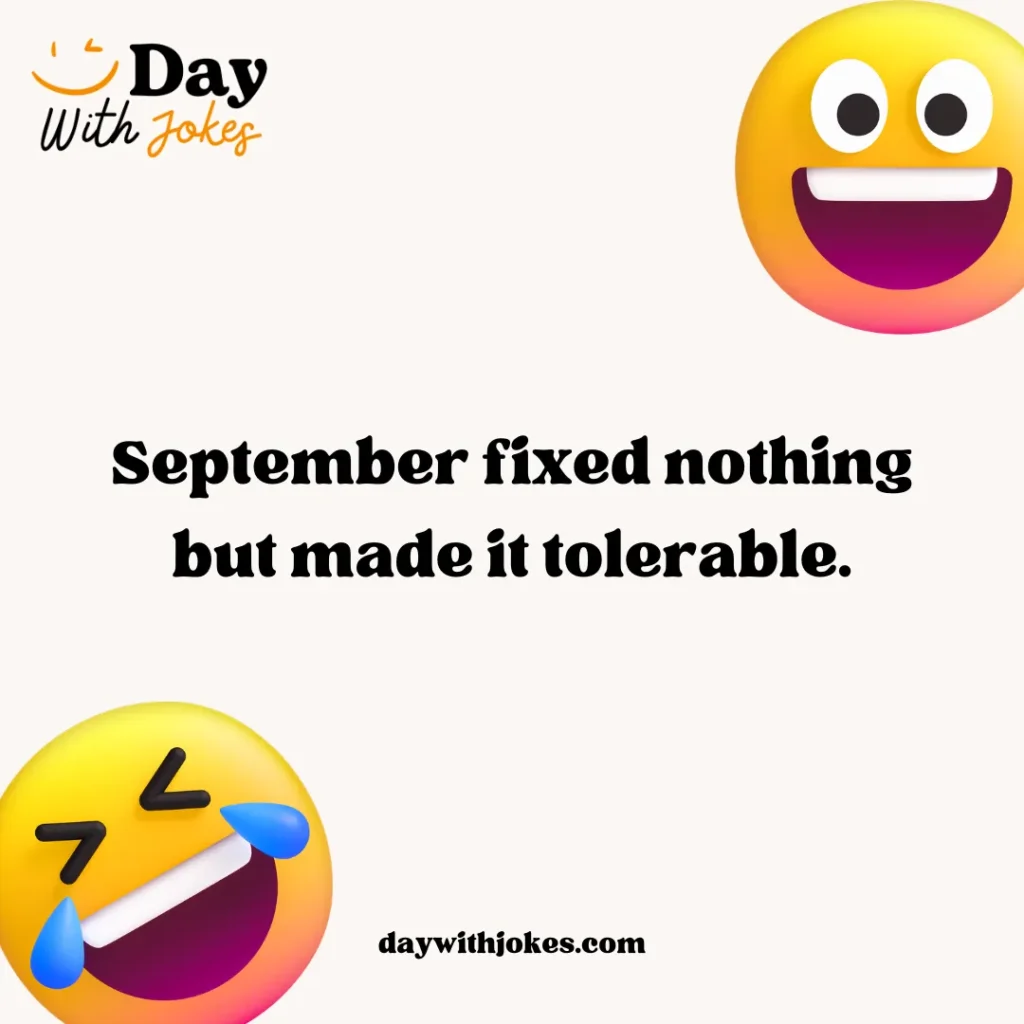 September Jokes for Adults