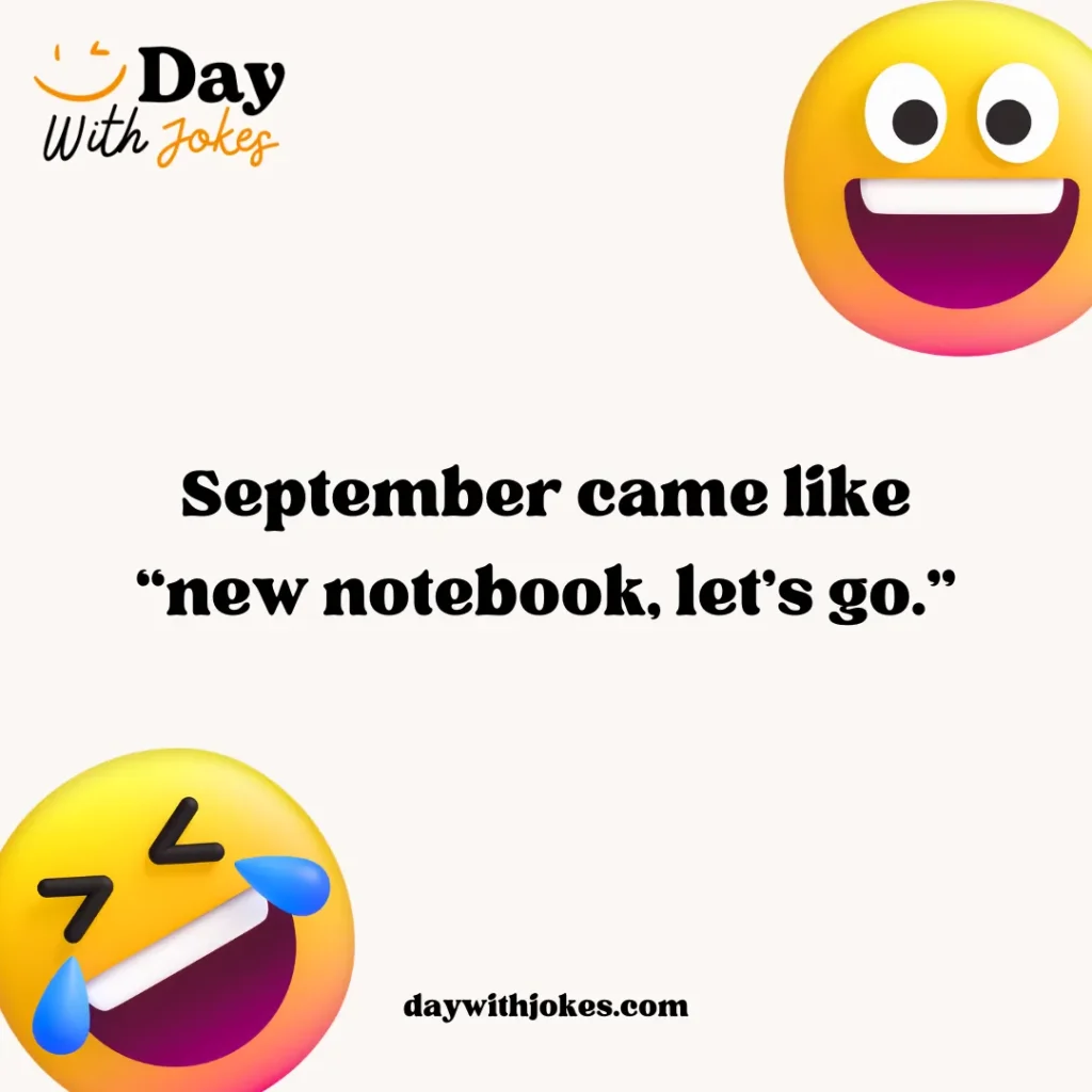 September Jokes for Kids