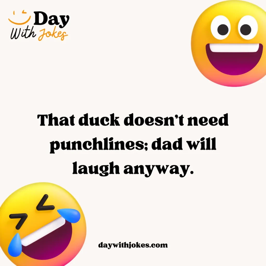 🦆 Duck Dad Jokes