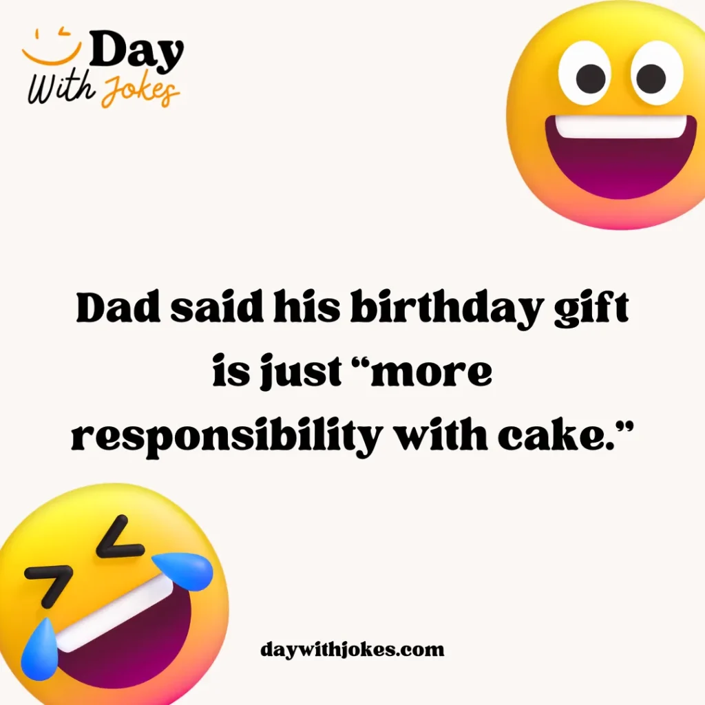 Dad Jokes for Birthdays