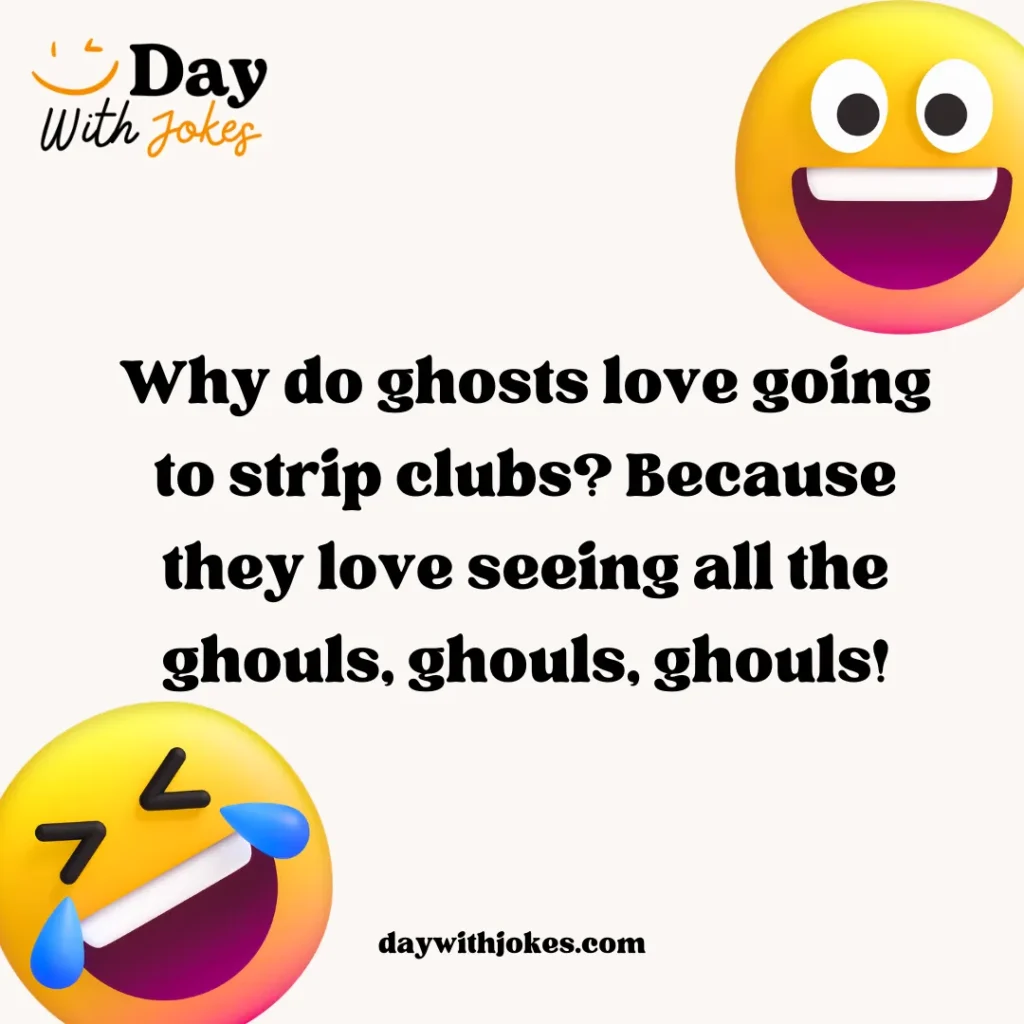 Dirty ghost jokes 