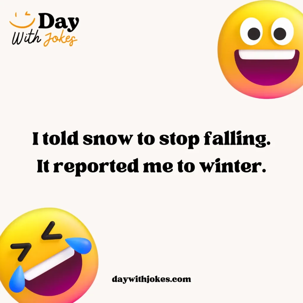 Hilarious Snow Jokes