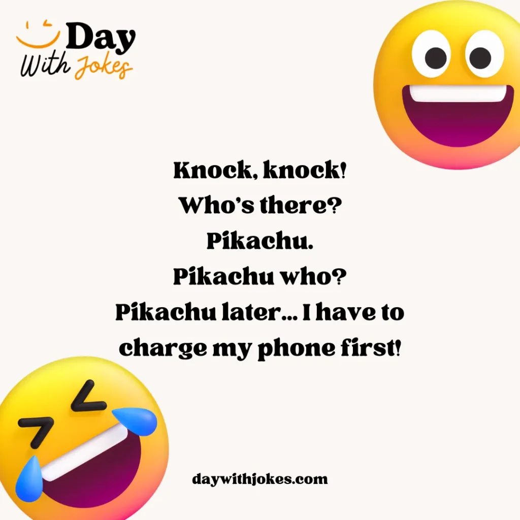 Pokemon Knock Knock Jokes